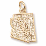 14K Gold Grand Canyon Arizona Charm by Rembrandt Charms 14K Gold Grand Canyon Arizona Charm by Rembrandt Charms