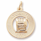 14K Gold Atlantic City Slots Ring Charm by Rembrandt Charms 14K Gold Atlantic City Slots Ring Charm by Rembrandt Charms