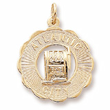 14K Gold Atlantic City Slots Charm by Rembrandt Charms 14K Gold Atlantic City Slots Charm by Rembrandt Charms