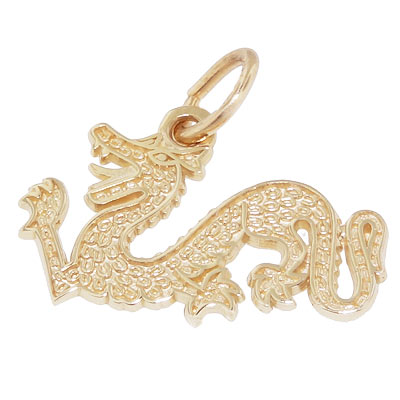 14k Gold Dragon Charm by Rembrandt Charms 14k Gold Dragon Charm by Rembrandt Charms