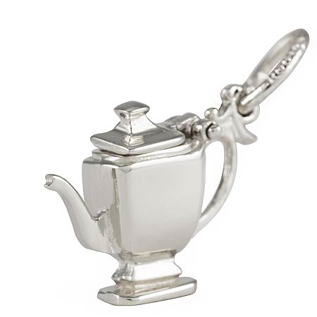 Sterling Silver Teapot Charm by Rembrandt Charms Sterling Silver Teapot Charm by Rembrandt Charms