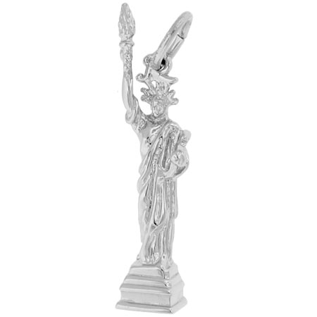 Sterling Silver Statue of Liberty Charm by Rembrandt Charms Sterling Silver Statue of Liberty Charm by Rembrandt Charms