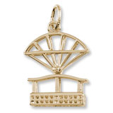 14k Gold Niagara Falls Aero Car Charm by Rembrandt Charms 14k Gold Niagara Falls Aero Car Charm by Rembrandt Charms