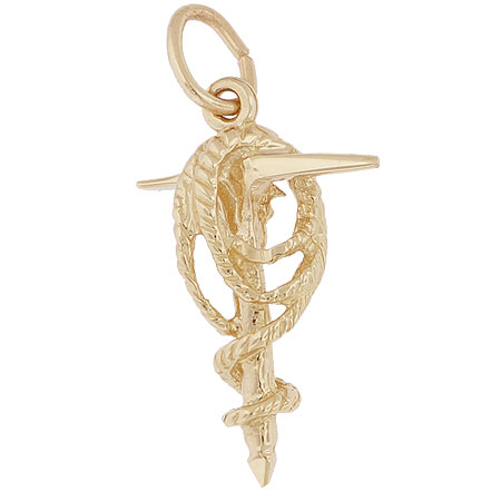 14K Gold Mountain Climbing Equipment by Rembrandt Charms 14K Gold Mountain Climbing Equipment by Rembrandt Charms