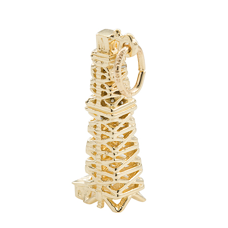 14K Gold Oil Well Charm by Rembrandt Charms 14K Gold Oil Well Charm by Rembrandt Charms