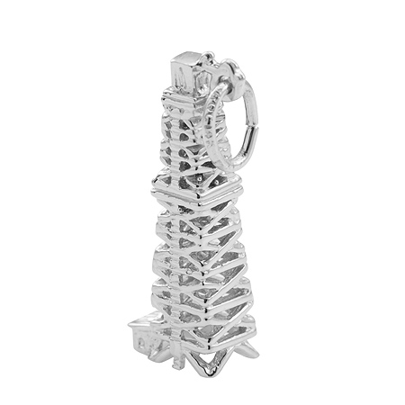 Sterling Silver Oil Well Charm by Rembrandt Charms Sterling Silver Oil Well Charm by Rembrandt Charms