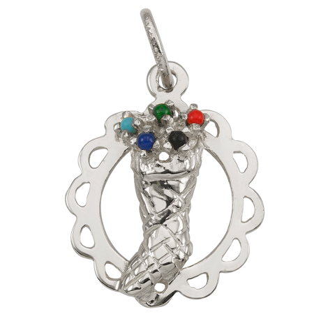 Sterling Silver Stocking Full of Joy Charm by Rembrandt Charms Sterling Silver Stocking Full of Joy Charm by Rembrandt Charms