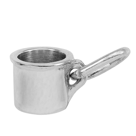 Sterling Silver Baby Cup Accent Charm by Rembrandt Charms Sterling Silver Baby Cup Accent Charm by Rembrandt Charms