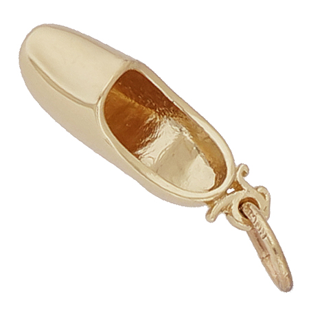 14K Gold Dutch Shoe Charm by Rembrandt Charms 14K Gold Dutch Shoe Charm by Rembrandt Charms