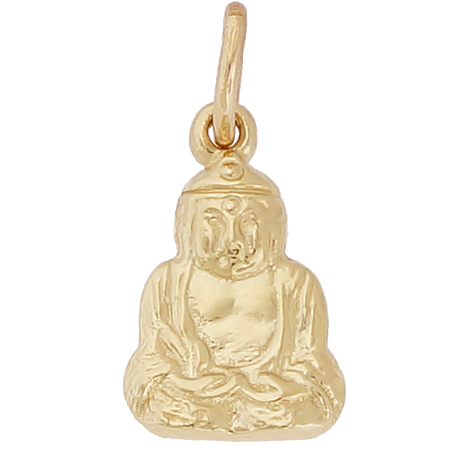 14K Gold Buddha Accent Charm by Rembrandt Charms 14K Gold Buddha Accent Charm by Rembrandt Charms