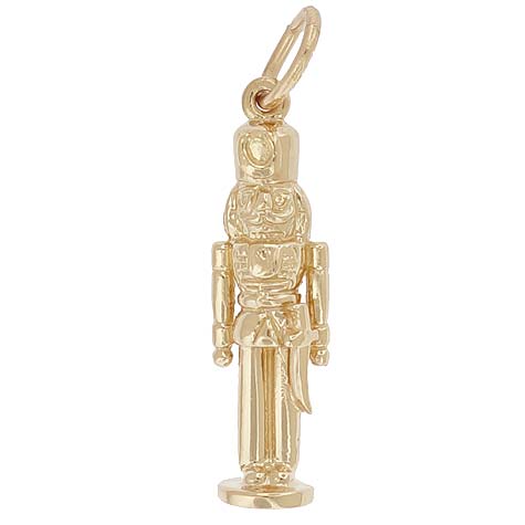 14K Gold Nutcracker Charm by Rembrandt Charms 14K Gold Nutcracker Charm by Rembrandt Charms