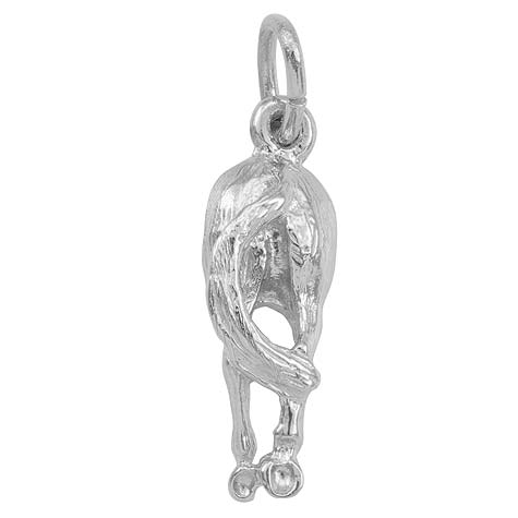 Sterling Silver Horses Behind Charm by Rembrandt Charms Sterling Silver Horses Behind Charm by Rembrandt Charms
