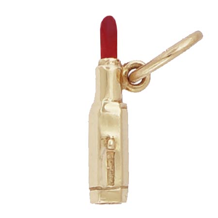 14K Gold Lipstick Accent Charm by Rembrandt Charms 14K Gold Lipstick Accent Charm by Rembrandt Charms