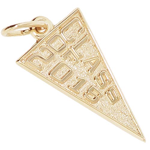 14k Gold Class of 2015 Charm by Rembrandt Charms 14k Gold Class of 2015 Charm by Rembrandt Charms