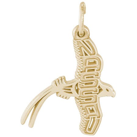14K Gold Nassau Longtail Charm by Rembrandt Charms 14K Gold Nassau Longtail Charm by Rembrandt Charms