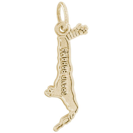 14K Gold Grand Bahama Charm by Rembrandt Charms 14K Gold Grand Bahama Charm by Rembrandt Charms