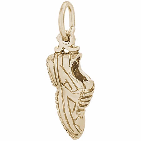 14K Gold Sneaker Charm by Rembrandt Charms