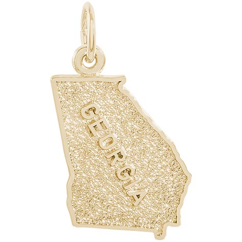 14K Gold Georgia Charm by Rembrandt Charms 14K Gold Georgia Charm by Rembrandt Charms