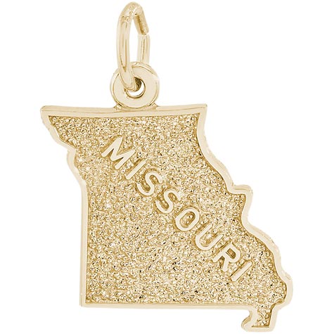 14K Gold Missouri Charm by Rembrandt Charms 14K Gold Missouri Charm by Rembrandt Charms