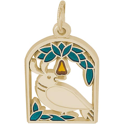14K Gold The 12 Days of Christmas Day 1 by Rembrandt Charms 14K Gold The 12 Days of Christmas Day 1 by Rembrandt Charms