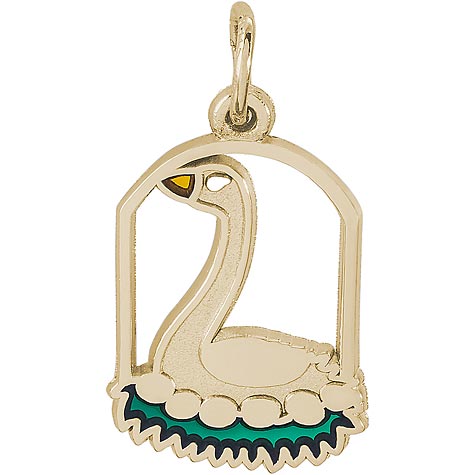 14K Gold The 12 Days of Christmas Day 6 by Rembrandt Charms 14K Gold The 12 Days of Christmas Day 6 by Rembrandt Charms