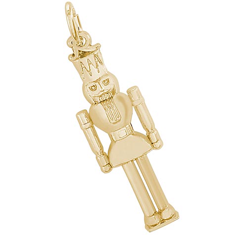 14K Gold Nutcracker Charm by Rembrandt Charms 14K Gold Nutcracker Charm by Rembrandt Charms