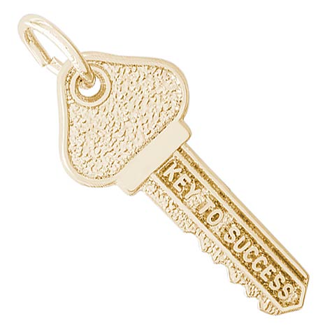 14k Gold Key to Success Charm by Rembrandt Charms 14k Gold Key to Success Charm by Rembrandt Charms