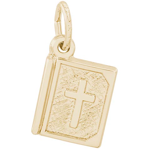 14K Gold Bible Accent Charm by Rembrandt Charms 14K Gold Bible Accent Charm by Rembrandt Charms