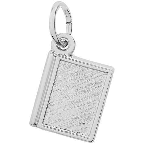 14K White Gold Book Charm by Rembrandt Charms 14K White Gold Book Charm by Rembrandt Charms