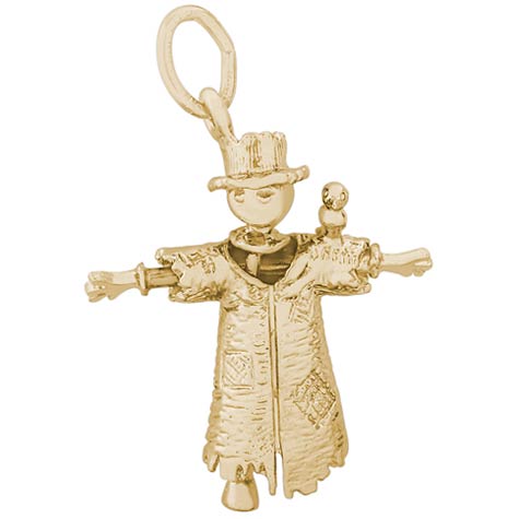 14K Gold Scarecrow Charm by Rembrandt Charms 14K Gold Scarecrow Charm by Rembrandt Charms