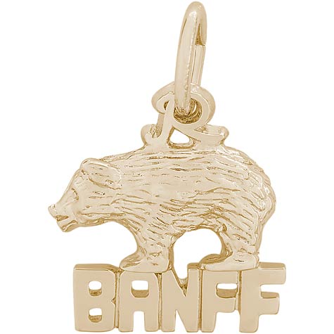 14K Gold Banff Bear Charm by Rembrandt Charms 14K Gold Banff Bear Charm by Rembrandt Charms