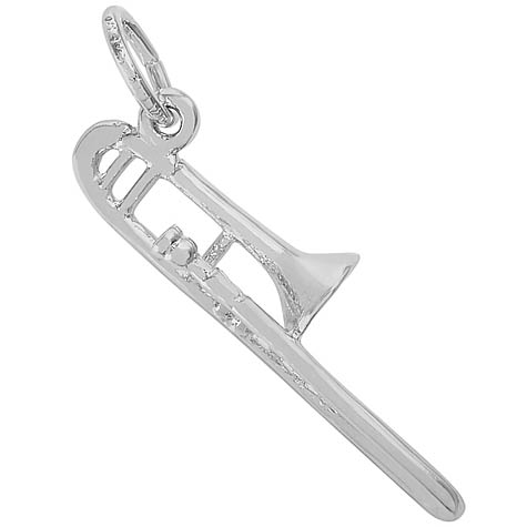 Sterling Silver Trombone Charm by Rembrandt Charms Sterling Silver Trombone Charm by Rembrandt Charms