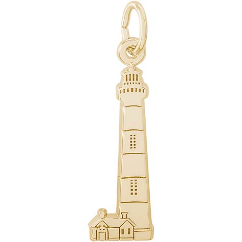 14K Gold Bodie Island Lighthouse Charm by Rembrandt Charms 14K Gold Bodie Island Lighthouse Charm by Rembrandt Charms
