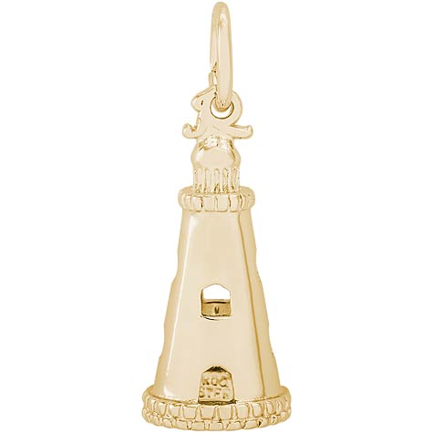 14K Gold The Lighthouse Charm by Rembrandt Charms 14K Gold The Lighthouse Charm by Rembrandt Charms