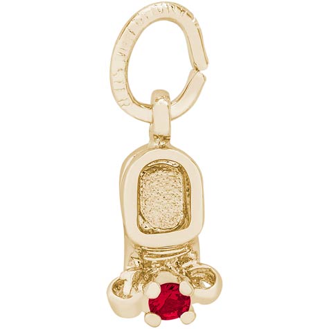 14K Gold Birth Month 01 Jan Bootie Accent by Rembrandt Charms 14K Gold Birth Month 01 Jan Bootie Accent by Rembrandt Charms