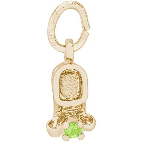 14K Gold Birth Month 08 Aug Bootie Accent by Rembrandt Charms 14K Gold Birth Month 08 Aug Bootie Accent by Rembrandt Charms