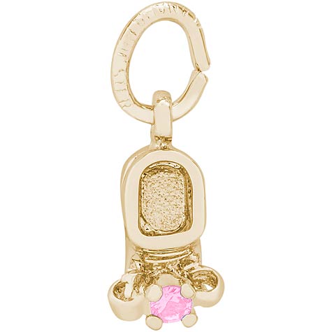 14K Gold Birth Month 10 Oct Bootie Accent by Rembrandt Charms 14K Gold Birth Month 10 Oct Bootie Accent by Rembrandt Charms