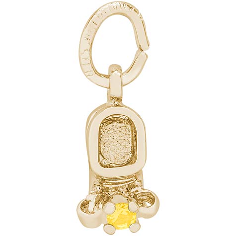 14K Gold Birth Month 11 Nov Bootie Accent by Rembrandt Charms 14K Gold Birth Month 11 Nov Bootie Accent by Rembrandt Charms