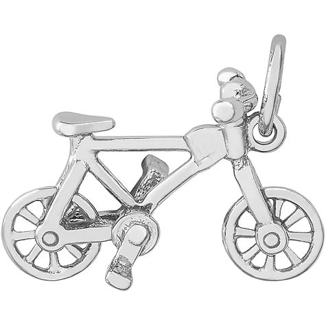 Sterling Silver Bicycle Charm by Rembrandt Charms Sterling Silver Bicycle Charm by Rembrandt Charms