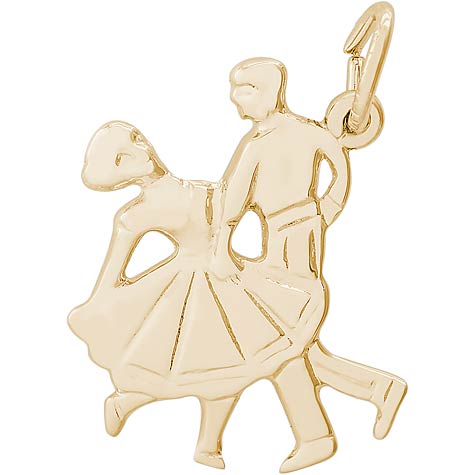 14K Gold Dancing Couple Charm by Rembrandt Charms 14K Gold Dancing Couple Charm by Rembrandt Charms