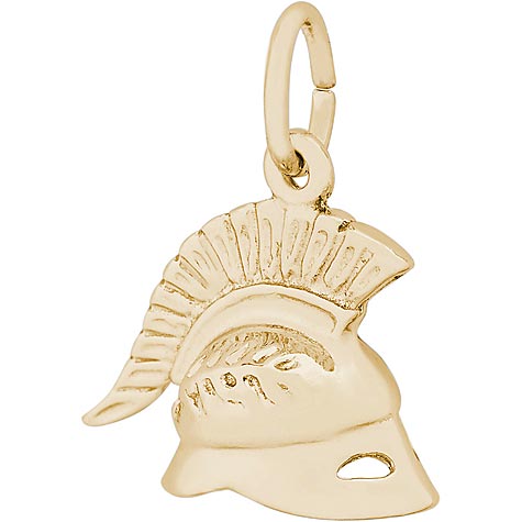 14K Gold Roman Helmet Charm by Rembrandt Charms 14K Gold Roman Helmet Charm by Rembrandt Charms