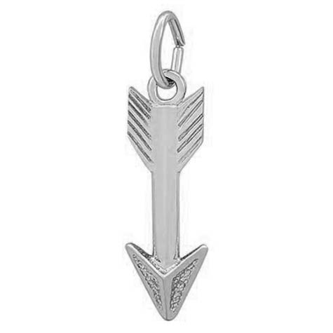 Sterling Silver Cupid's Arrow Charm by Rembrandt Charms Sterling Silver Cupid's Arrow Charm by Rembrandt Charms