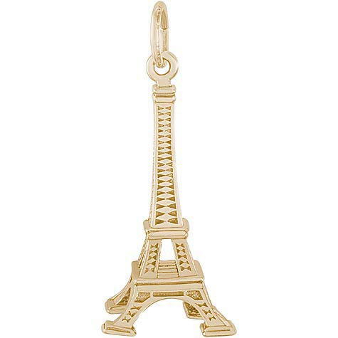 14k Gold Eiffel Tower Charm by Rembrandt Charms 14k Gold Eiffel Tower Charm by Rembrandt Charms