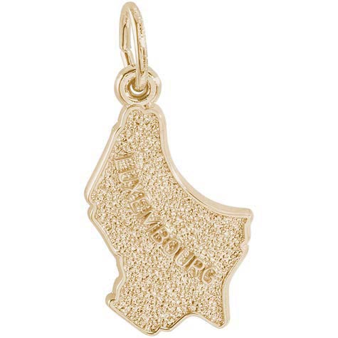 14K Gold Luxembourg Charm by Rembrandt Charms 14K Gold Luxembourg Charm by Rembrandt Charms