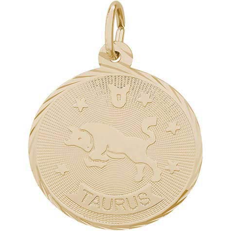 14K Gold Taurus Constellation Charm by Rembrandt Charms