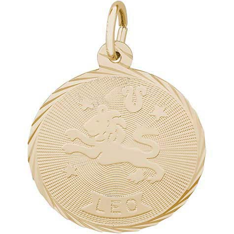 14K Gold Leo Constellation Charm by Rembrandt Charms