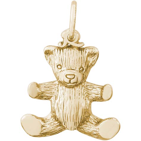 14K Gold Teddy Bear Charm by Rembrandt Charms 14K Gold Teddy Bear Charm by Rembrandt Charms
