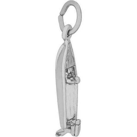 14K White Gold Motor Boat Charm by Rembrandt Charms 14K White Gold Motor Boat Charm by Rembrandt Charms