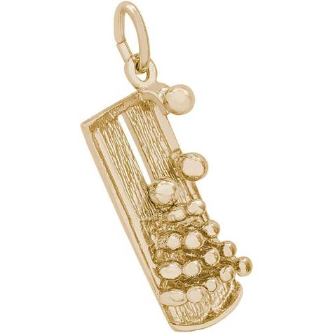 10K Gold Bowling Lane Charm by Rembrandt Charms 10K Gold Bowling Lane Charm by Rembrandt Charms