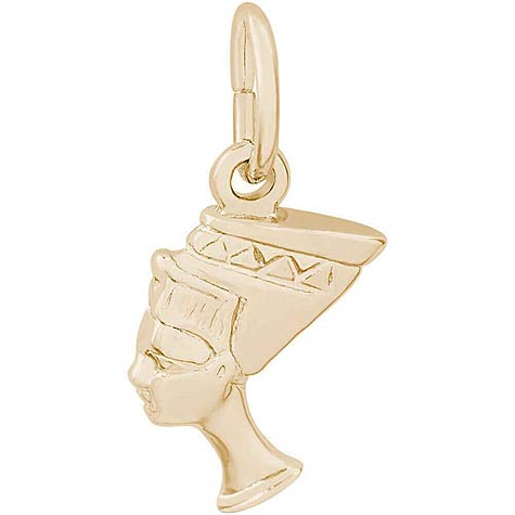 14K Gold Queen Nefertiti Charm by Rembrandt Charms 14K Gold Queen Nefertiti Charm by Rembrandt Charms